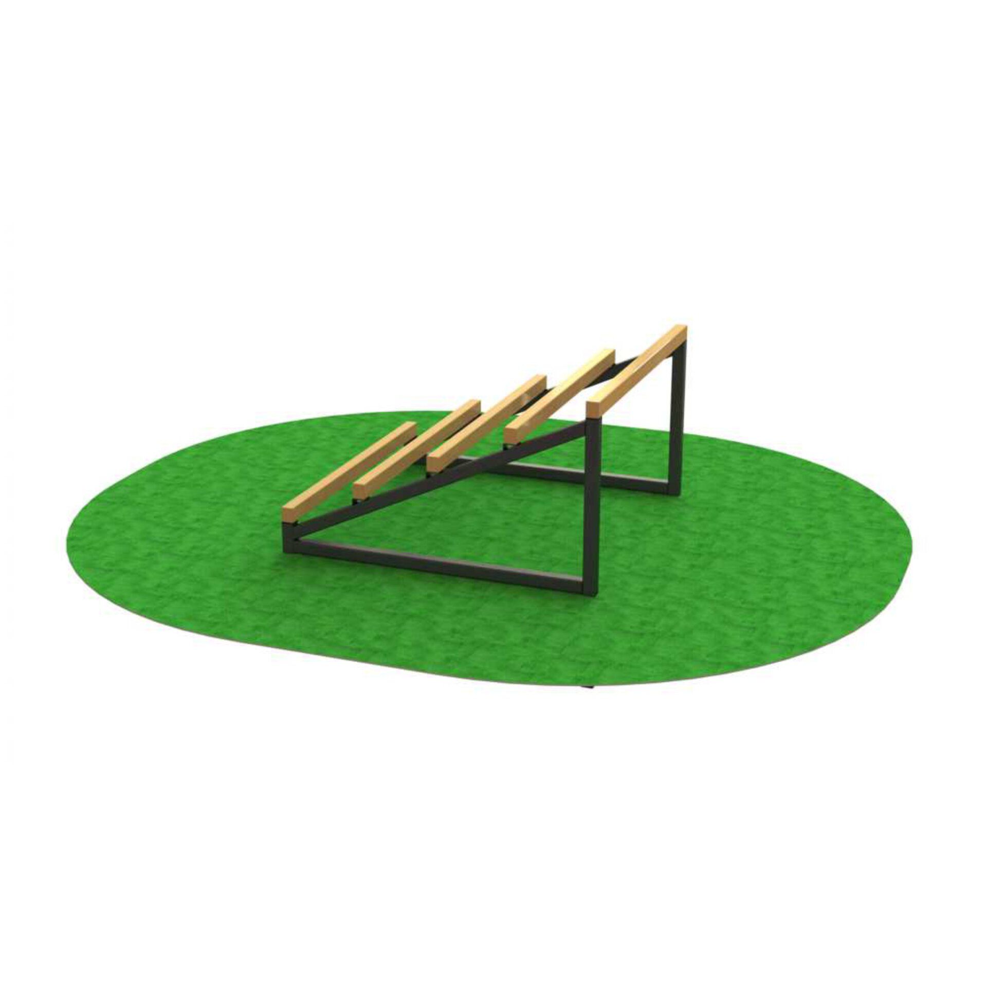 OPTELE-2006829 OptiFit Element Outdoor Fitness Trail Ramp Jump OPTELE-2006829 OptiFit Element Outdoor Fitness Trail Ramp Jump