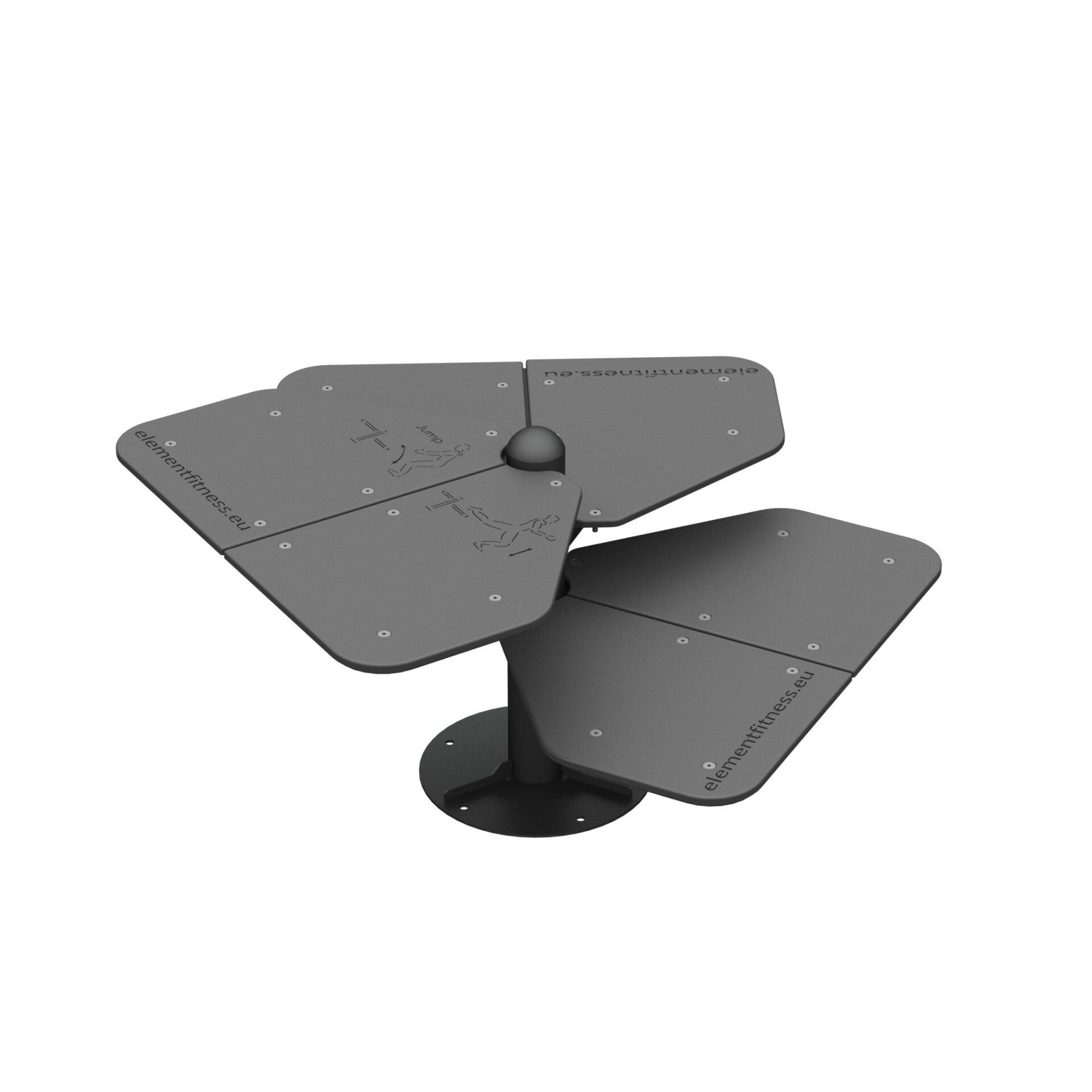 OPTELE-2000400B OptiFit Element Outdoor Multi-Level Plyo Platform OPTELE-2000400B OptiFit Element Outdoor Multi-Level Plyo Platform