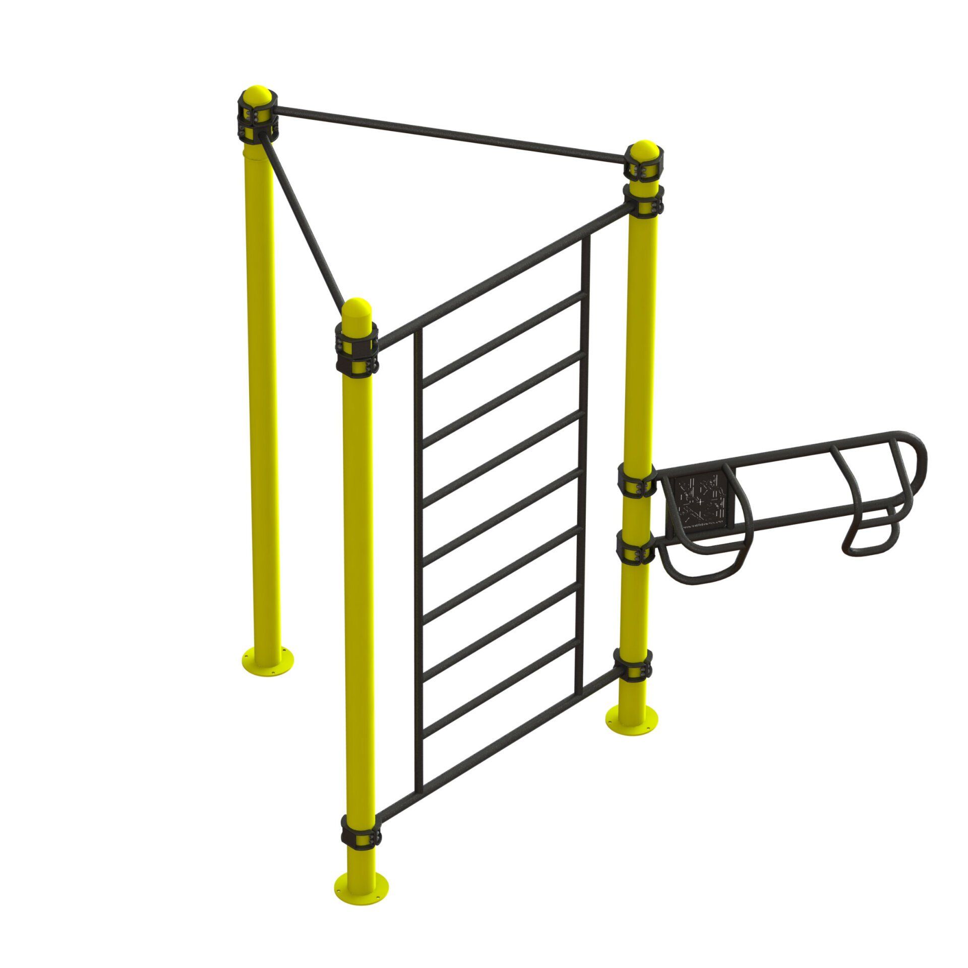 OPTELE-3003840B2 OptiFit Element Outdoor Fitness Station 9 OPTELE-3003840B2 OptiFit Element Outdoor Fitness Station 9