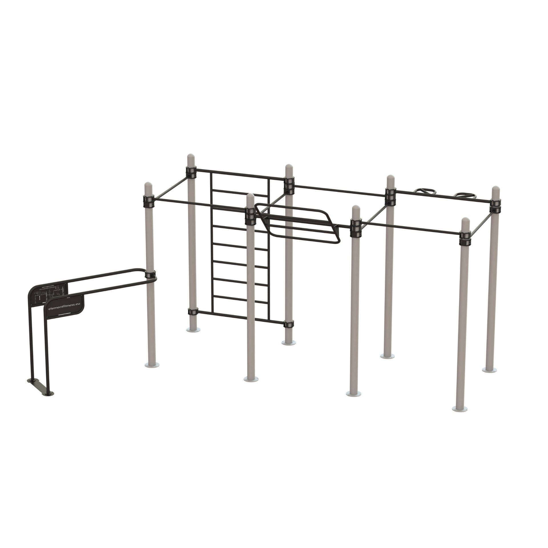 OPTELE-3003850C2 OptiFit Element Outdoor Fitness Station 7