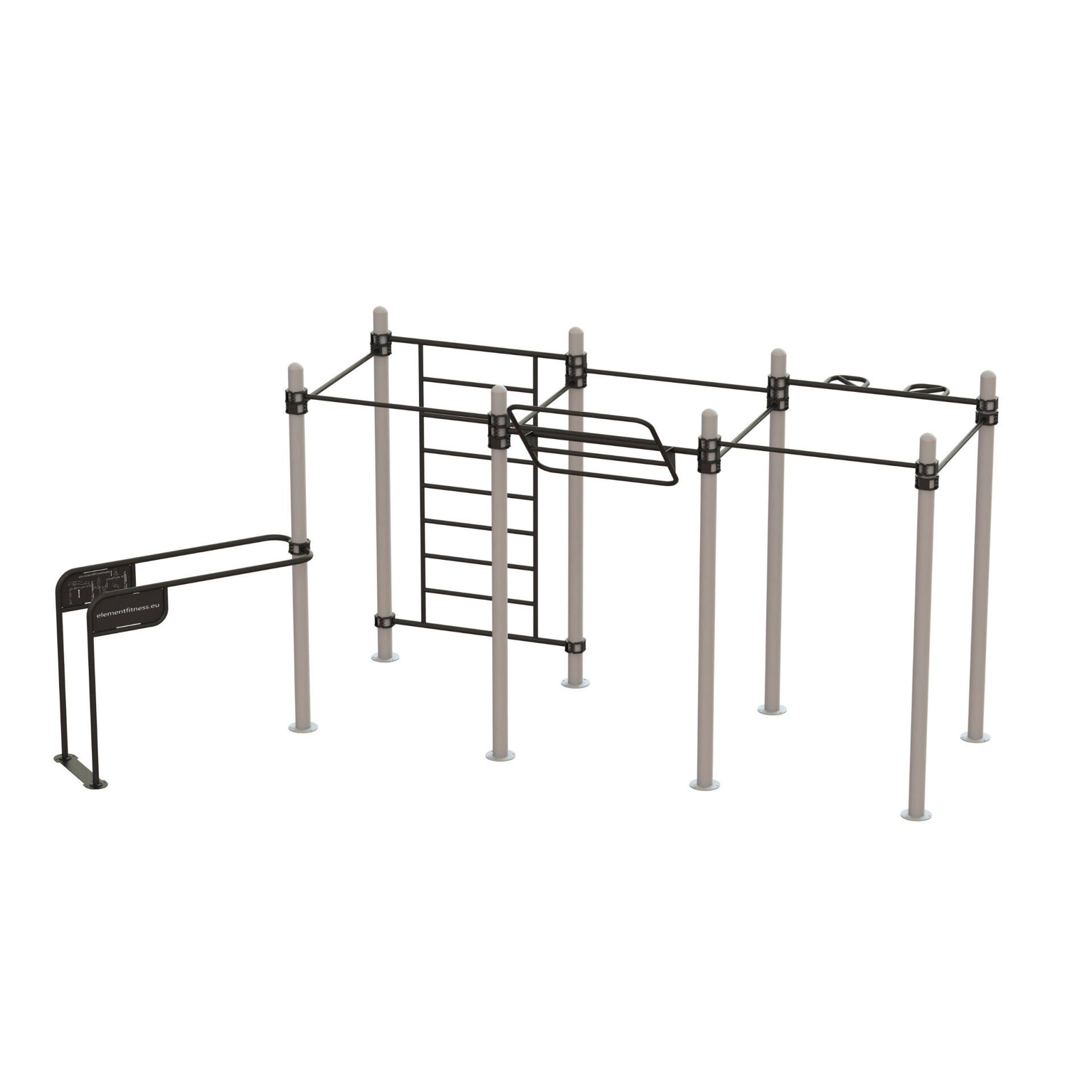 OPTELE-3003850C2 OptiFit Element Outdoor Fitness Station 7 OPTELE-3003850C2 OptiFit Element Outdoor Fitness Station 7