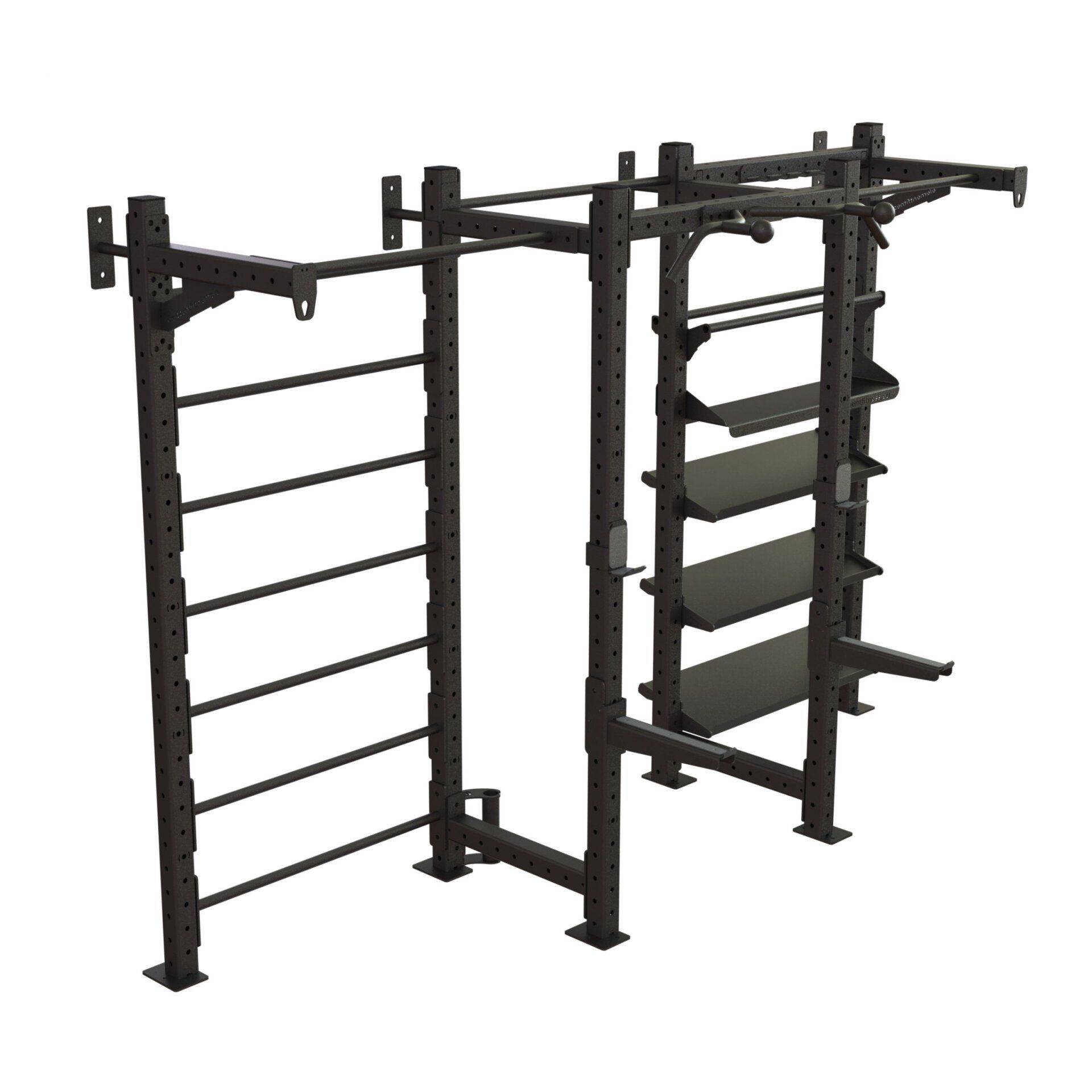 OPTELE-3008951 OptiFit Element Outdoor Home Wall Mounted Rack with Storage OPTELE-3008951 OptiFit Element Outdoor Home Wall Mounted Rack with Storage