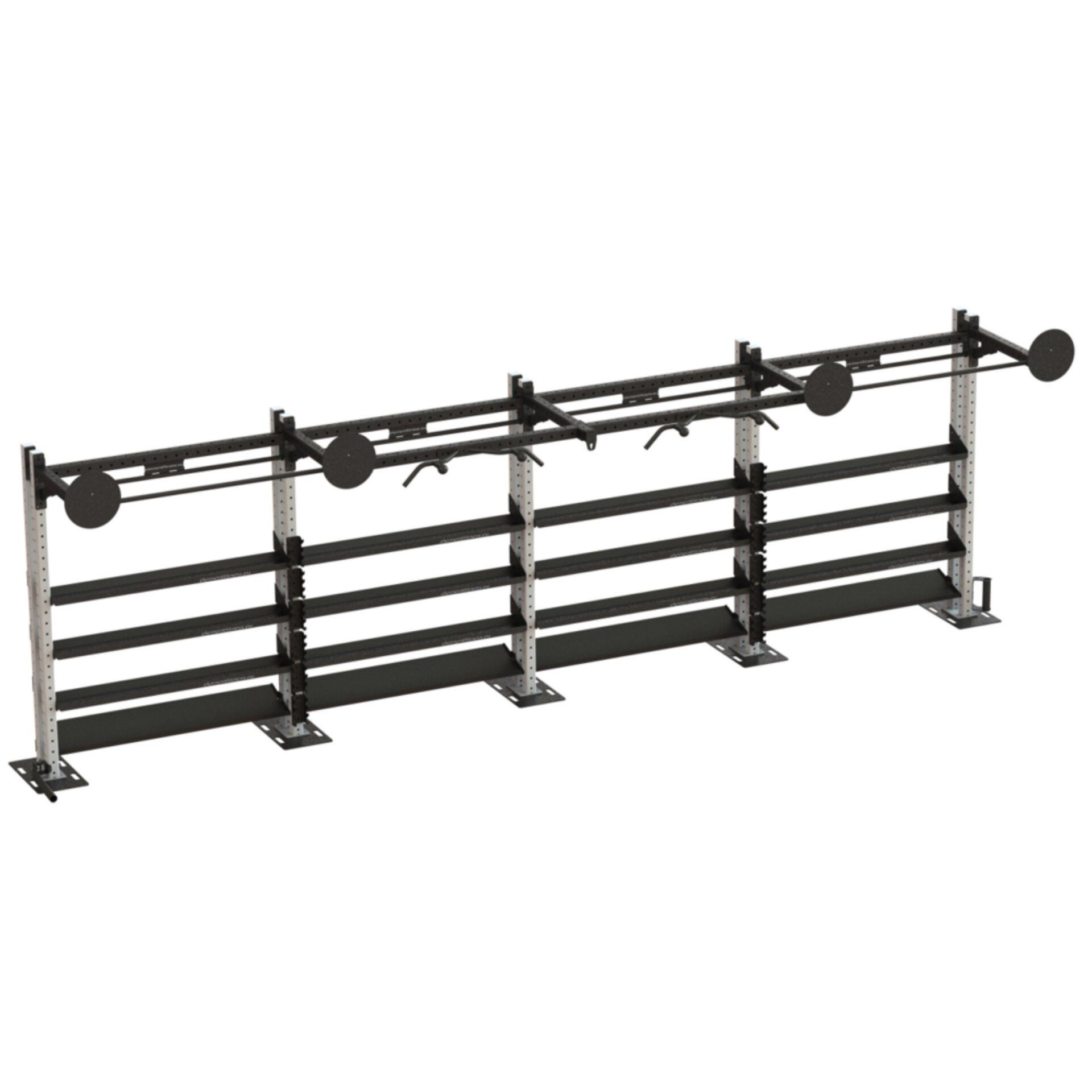 OPTELE-3006403 OptiFit Element Outdoor 4 Bay Functional Storage Wall OPTELE-3006403 OptiFit Element Outdoor 4 Bay Functional Storage Wall