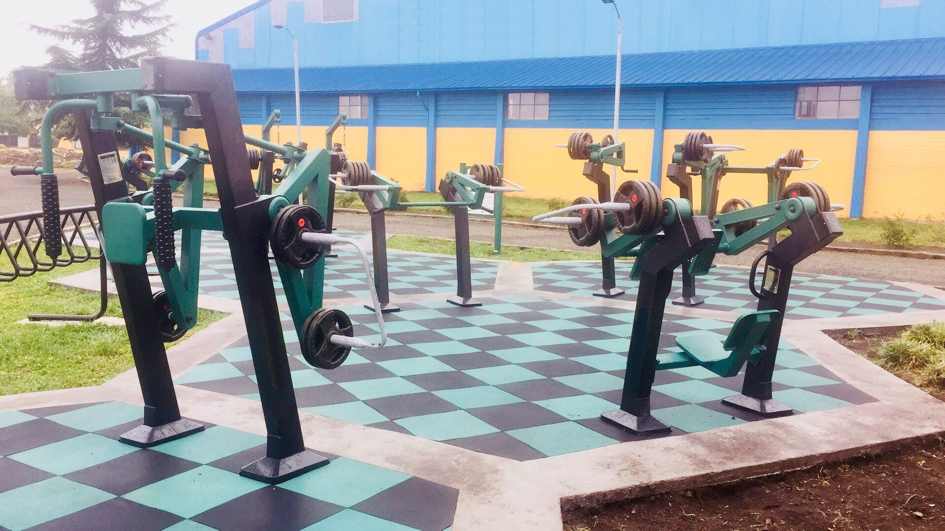 The largest collection of outdoor fitness equipment in the UK