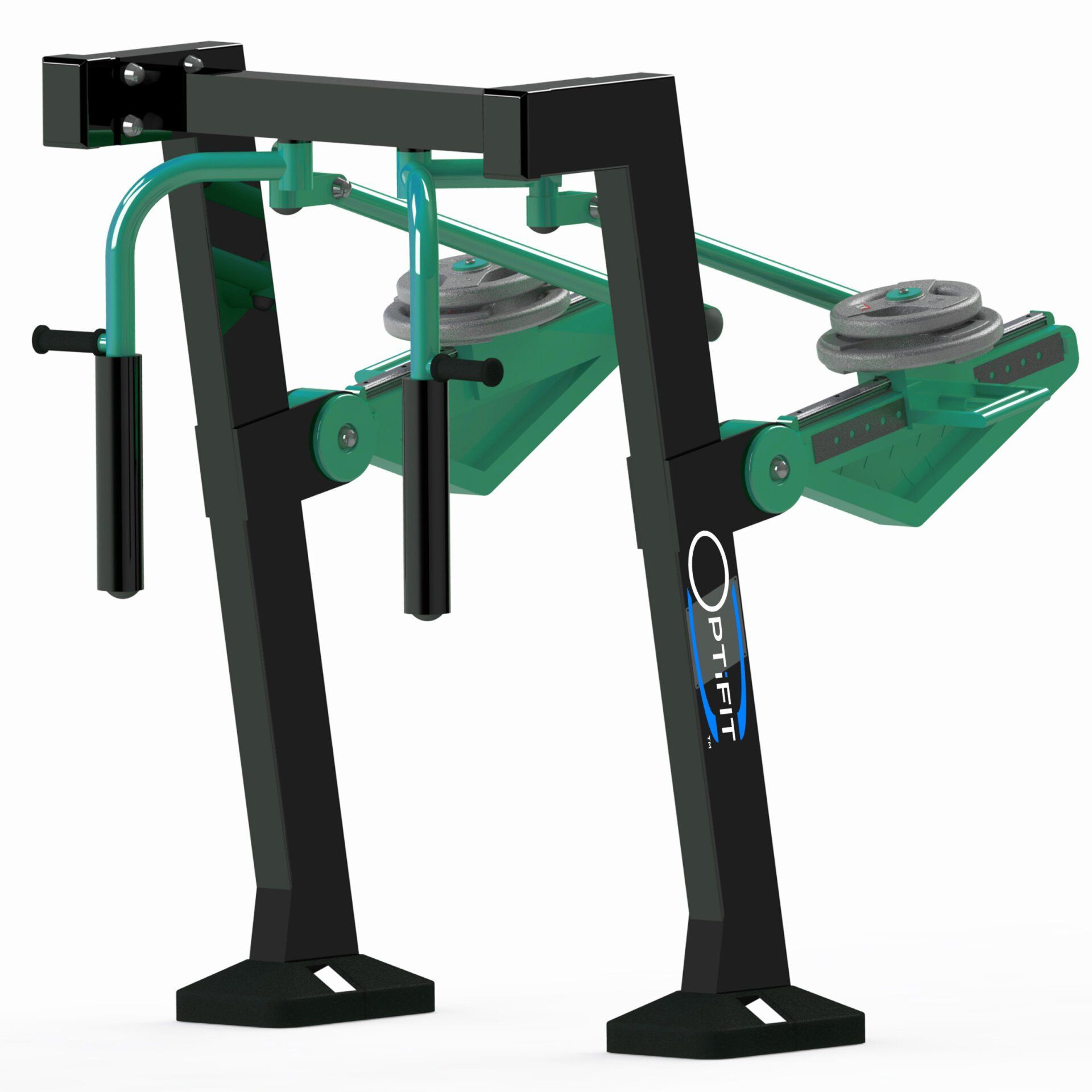 OPTMOT-005 OptiFit Motion Outdoor Variable Load Pec Fly Wheelchair Station