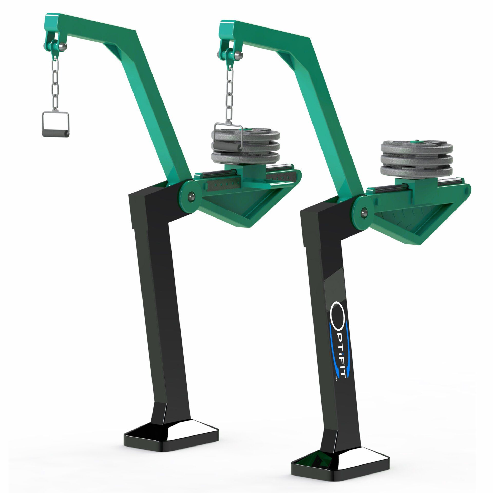 OPTMOT-006 OptiFit Motion Outdoor variable Load Lat Pull Wheelchair Station OPTMOT-006 OptiFit Motion Outdoor variable Load Lat Pull Wheelchair Station