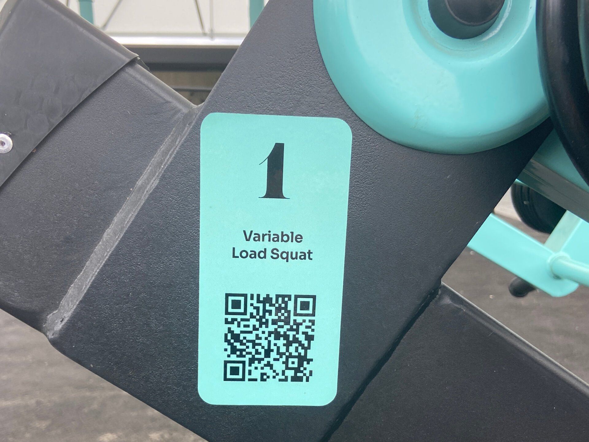 Equipment QR Codes linked to How to Use Video - White Rose Training Park