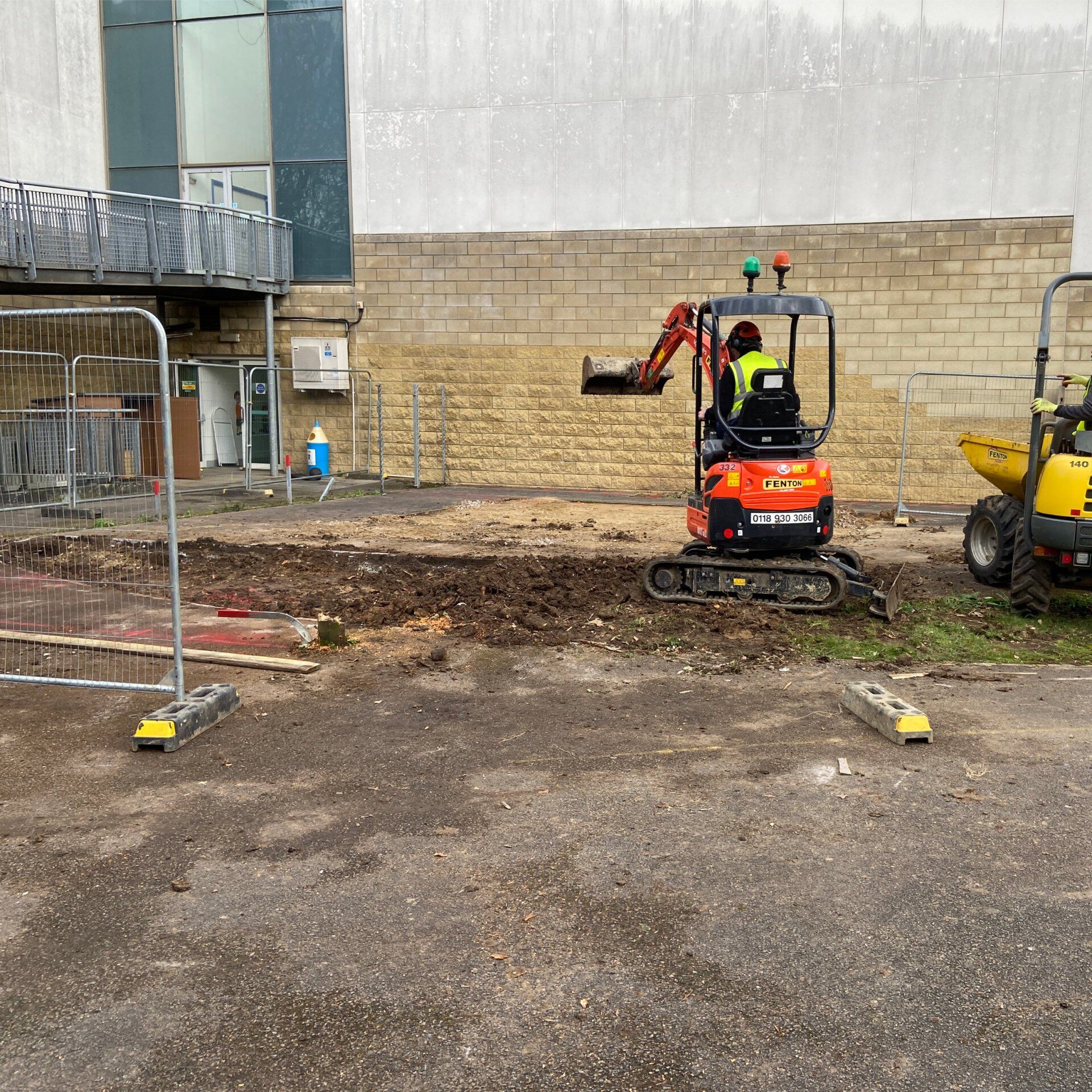 The Demolition and Groundworks - Guildford Spectrum Outdoor Fitness Area