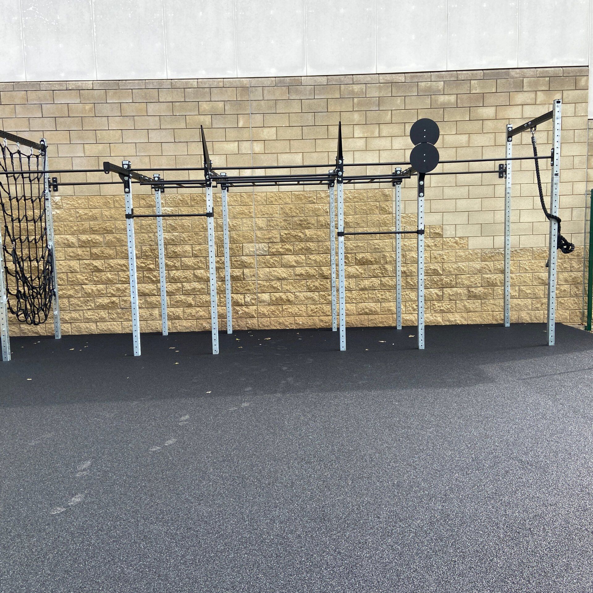 The new Rubber Surface - Guildford Spectrum Outdoor Fitness Area