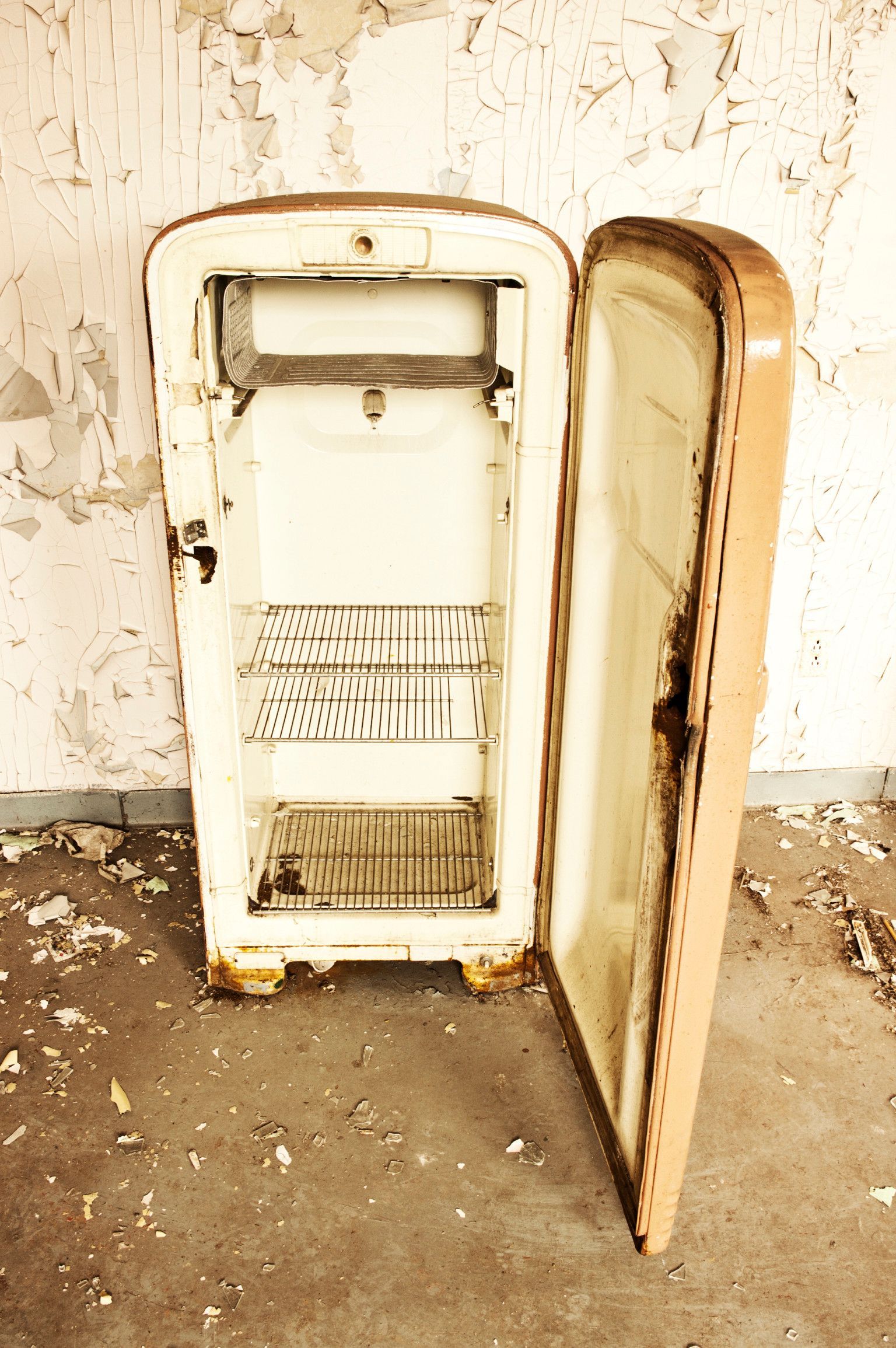 old fridge disposal
