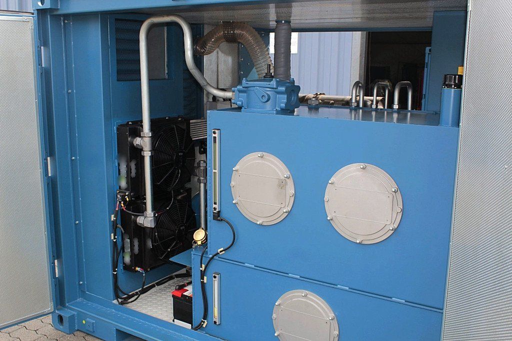 Hydraulik Containeraggregat 130 KW