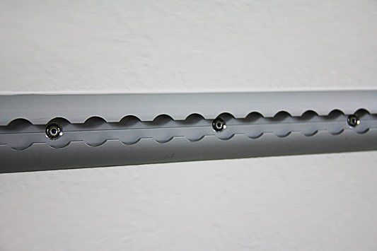 Lochleiste für Hygiene-/ Kühlfahrzeuge