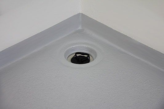 Wasserablauf mit Stopfen für Kühltransporter