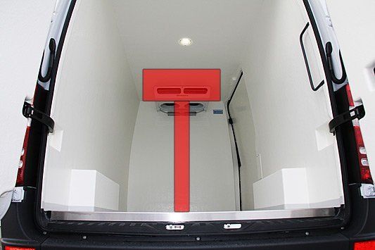 Kühlmaschinenverstärkung und Kabelkanal für Kühltransporter