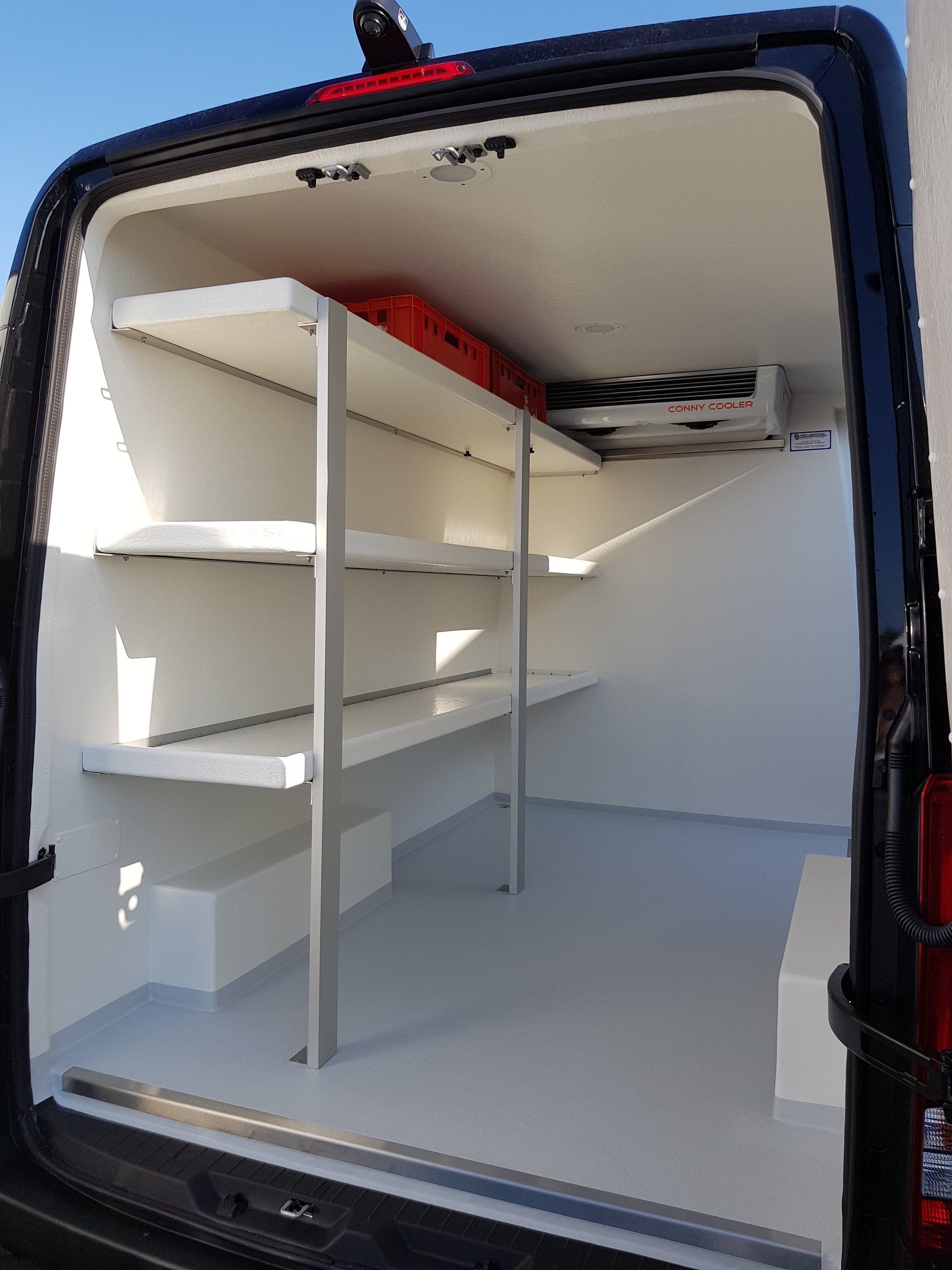 Hyundai H350 Frischdienst - Kühlfahrzeug mit Regal