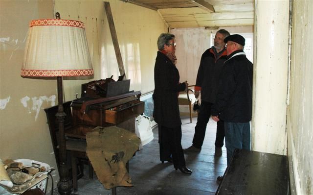 Ehrenamtlicher Helfer im Zwei-Siele-Museum