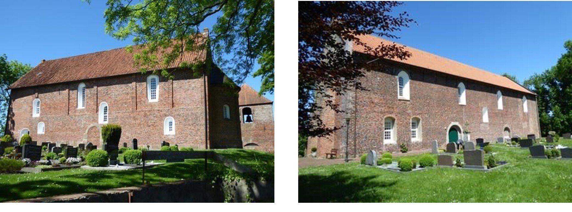 Kirche Rogenstede und Kirche Westochtersum