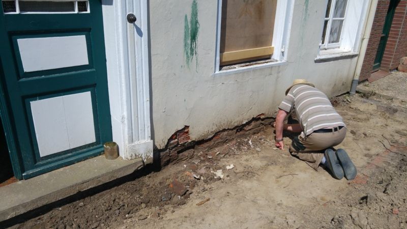 Friedhelm Koch als ehrenamtlicher Helfer im Zwei-Siele-Museum