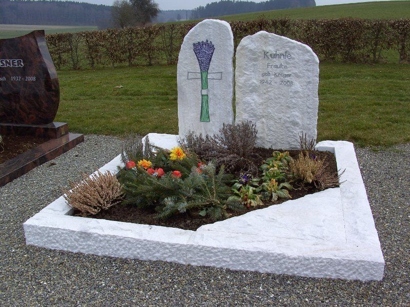 Kalkstein mit Ornament