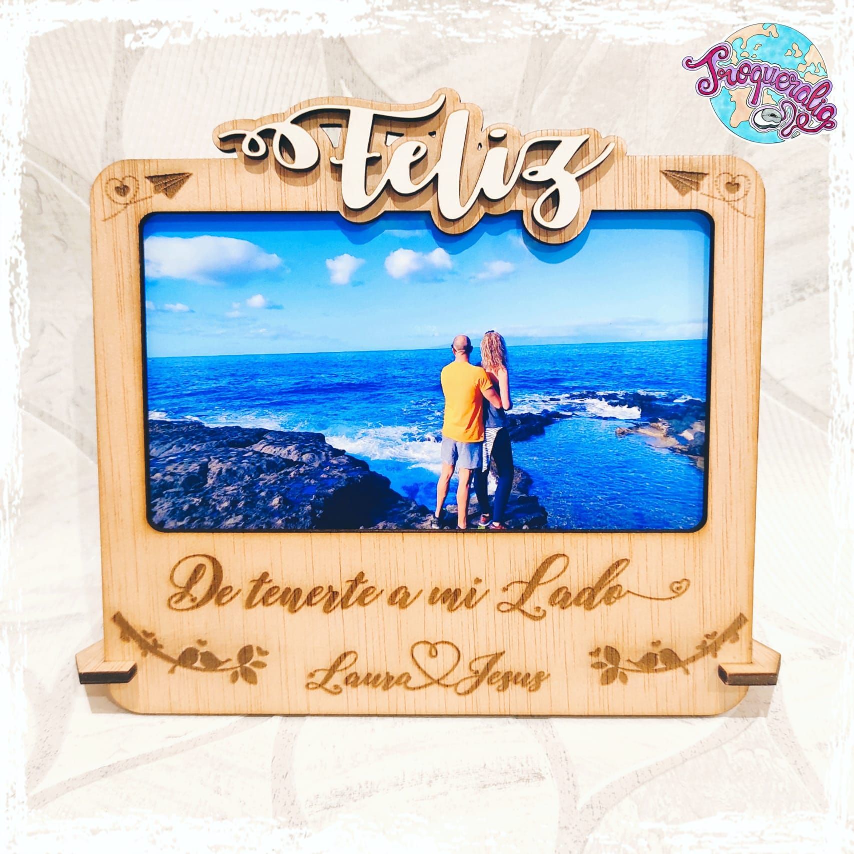 Porta fotos personalizado