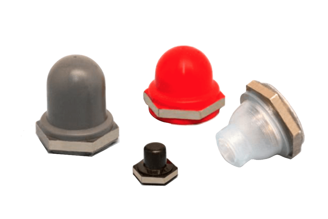 capuchon pour bouton poussoir