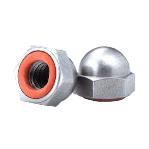 boulon avec joint rouge silicone