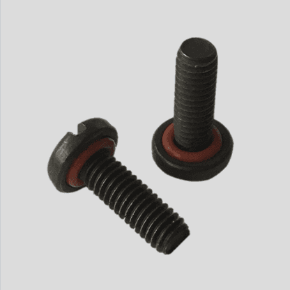 vis zinguée noir étanche