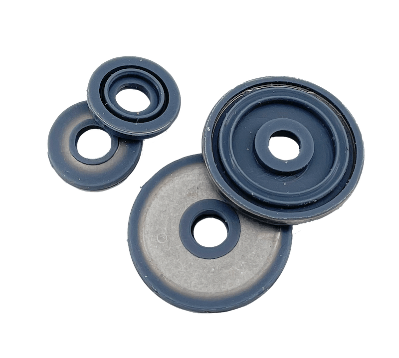 Rondelle étanche avec joint silicone acier inox A4 joint d'étanchéité 316