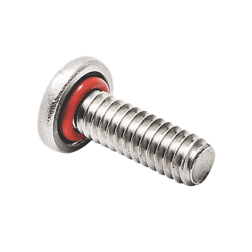 Vis étanche cylindrique bombée