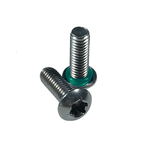 vis étanche tête cylindrique bombée empreinte torx joint vert