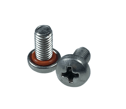 vis empreinte cruciforme avec joint d'étanchéité