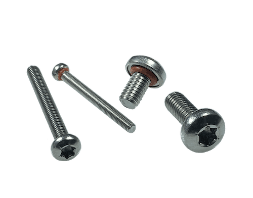 vis étanche tête cylindrique bombée etoile joint toutes tailles