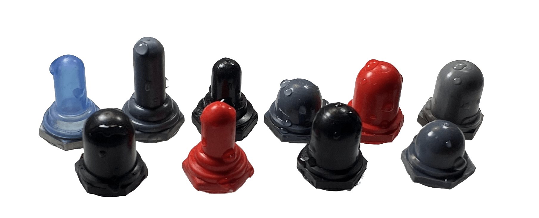 Capuchons pour interrupteurs à levier