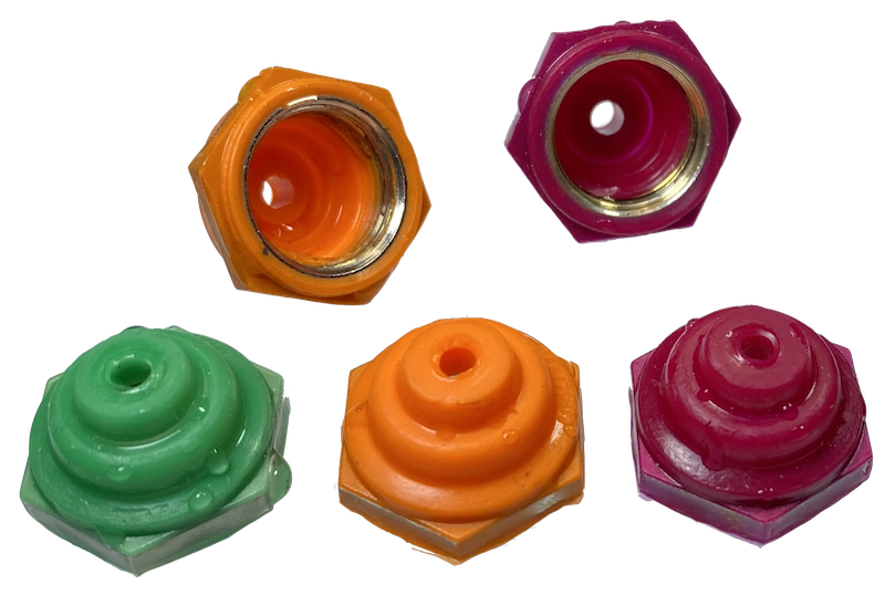 capuchon semi ouvert pour étanchéifier les potentiomètres