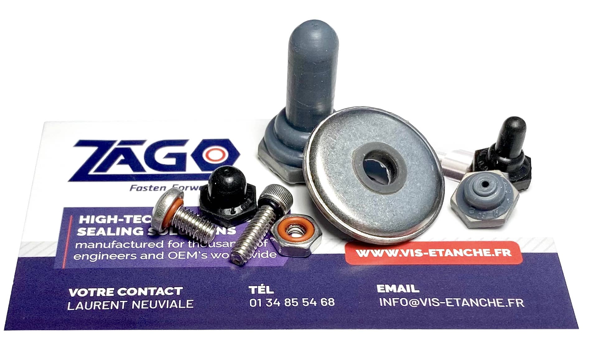 échantillons gratuits vis étanches PITCH Technologies Zago