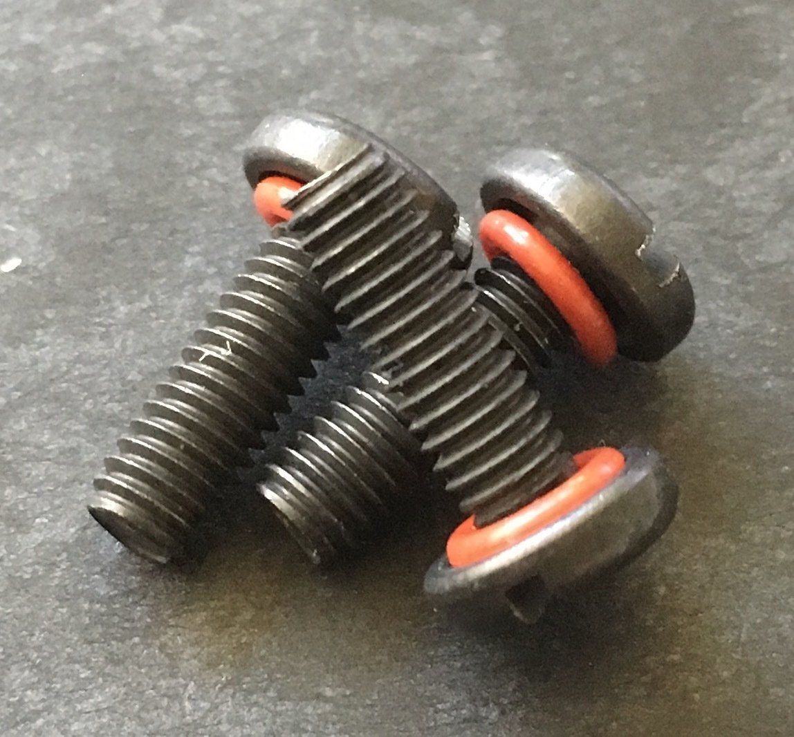 vis zingué noir étanche sm3x15mm-2701