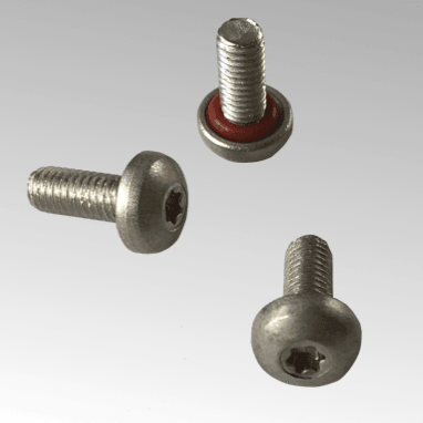 vis avec joint caoutchouc