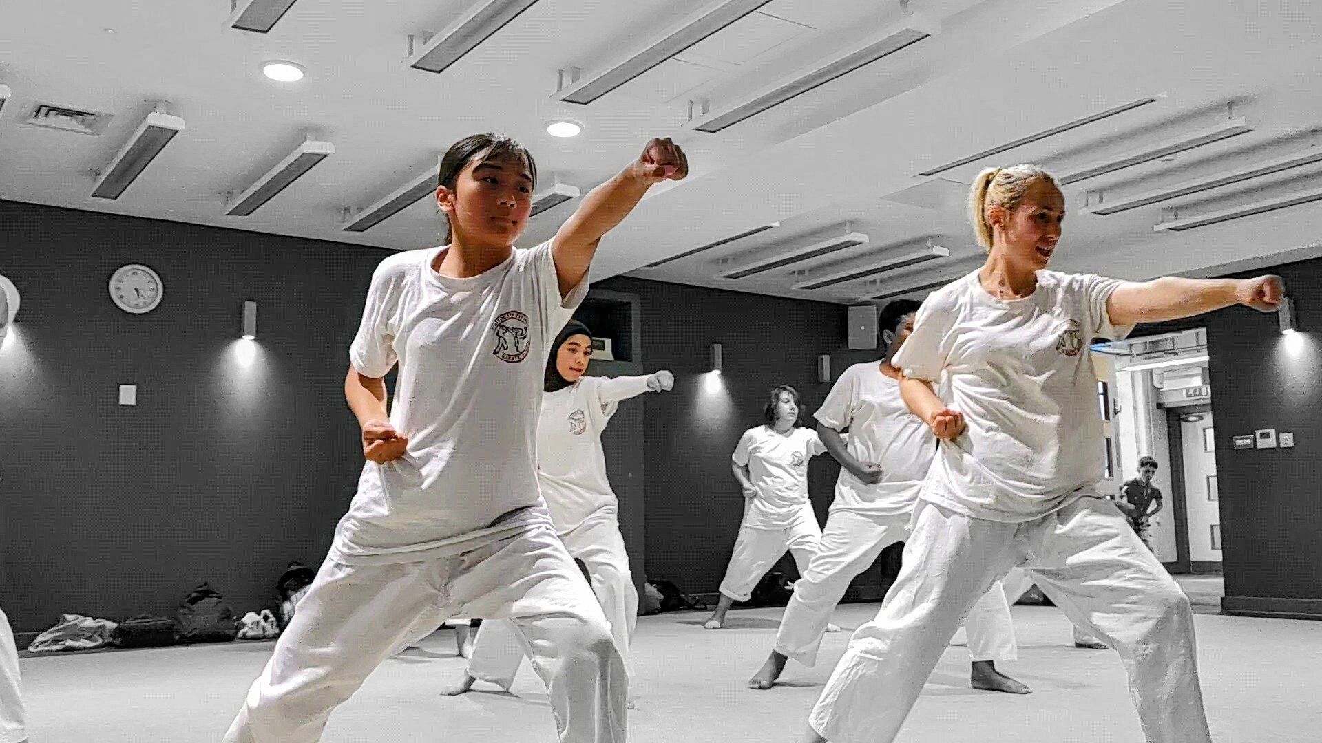 Karate classes and Self-Defence at Porchester Centre. In W2, London.