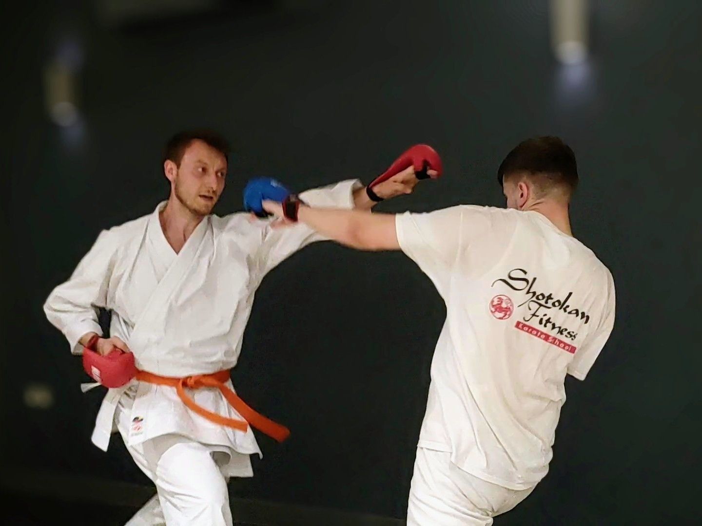 Philosophy and style of Karate - especially Shotokan karate - block and then counter-attack.