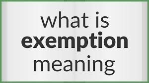What is exemption meaning ? Learning French. PFL2. TCO. Oral