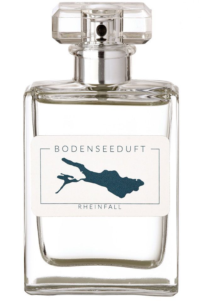 Flakon Bodensee Parfum Rheinfall von Bodenseeduft - das perfekte Geschenk vom Rheinfall