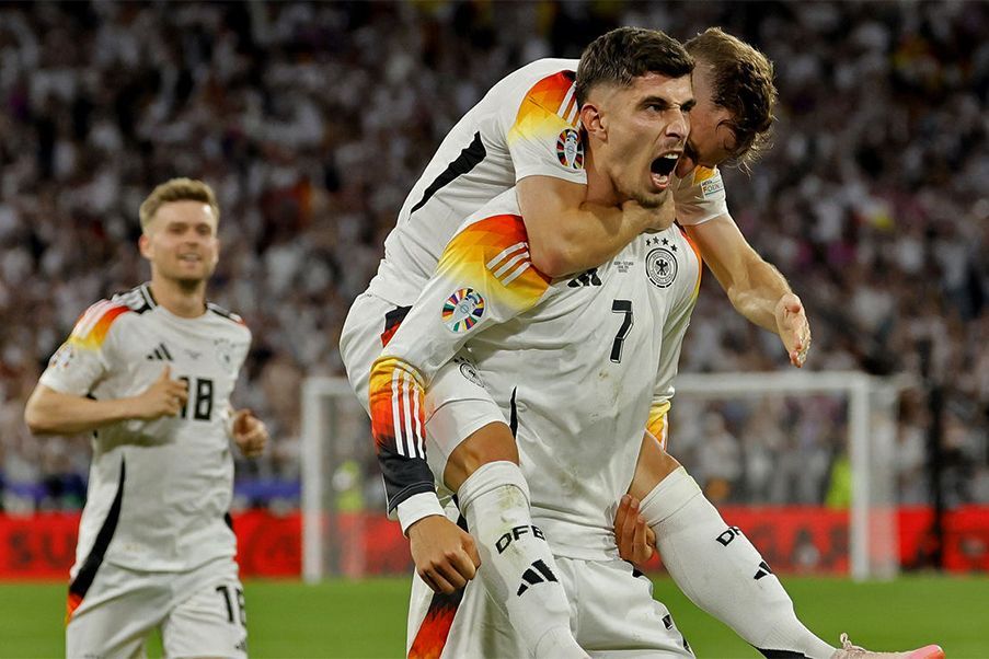 German national team on Friday night (14/6) in the match against Scotland (5-1) at the Allianz Arena in Munich.