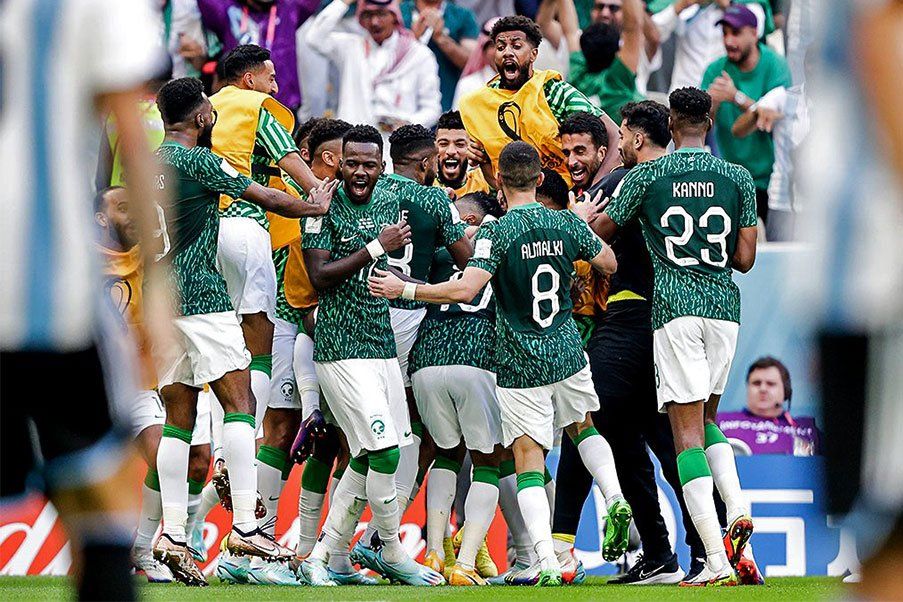 Arabia Saudí Arabia Saudí dio la primera gran sorpresa del Mundial venciendo a Argentina