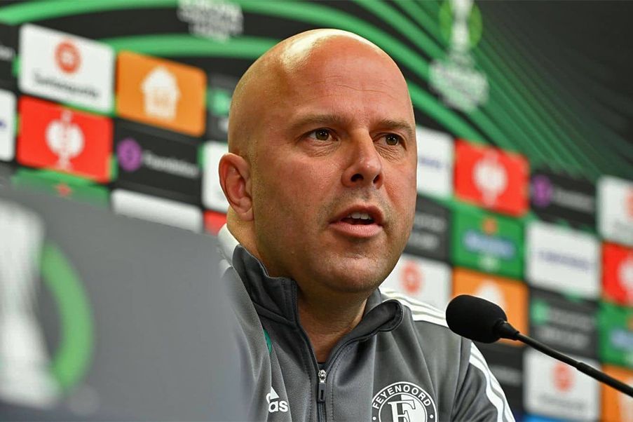 Arne Slot Arne Slot head coach of Feyenoord that from next season will be the new Liverpool manager