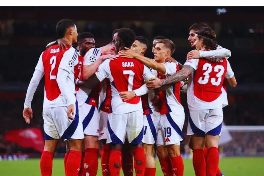Arsenal El Arsenal venció al PSG en Londres a golpe de pegada 2-0.