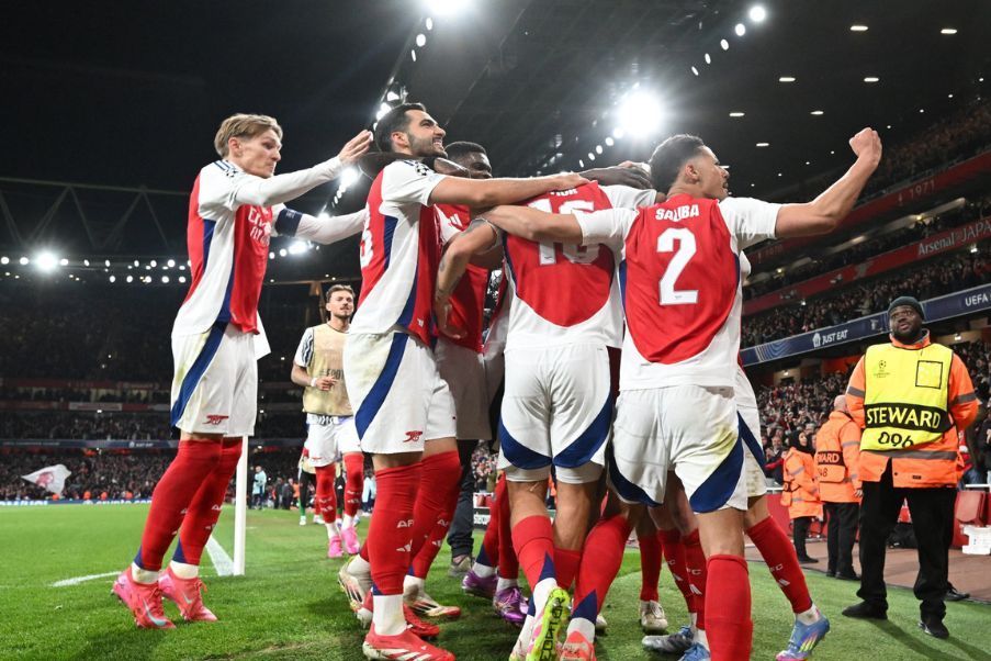 Arsenal El Arsenal ganó sin atenuantes al Real Madrid 3-0 en la ida de cuartos de final de la Champions en Londres. EPIC