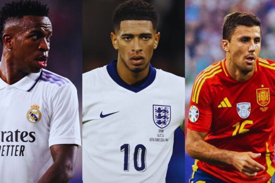 Vinicius, Bellingham and Rodri, first favourites for Ballon D`Or win,