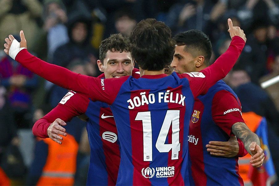 FC Barcelona El Barcelona goleó al Getafe y mantiene su persecución sobre el Real Madrid, líder