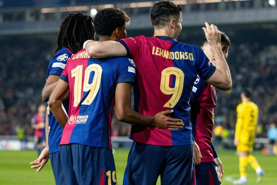 Barcelona FC Barcelona won to Borussia Dortmund 4-0 and is approaching the semi-finals of the UEFA Champions League.