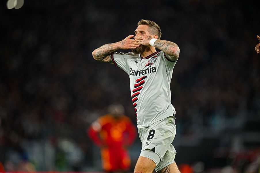 Bayer Leverkusen Partido convincente del Bayer Leverkusen ante la Roma para dar un paso casi definitivo a la final de la UEFA Europa League
